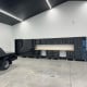 Black Modular 15-Piece Dual-Workstation Garage Cabinet Set 20 ft