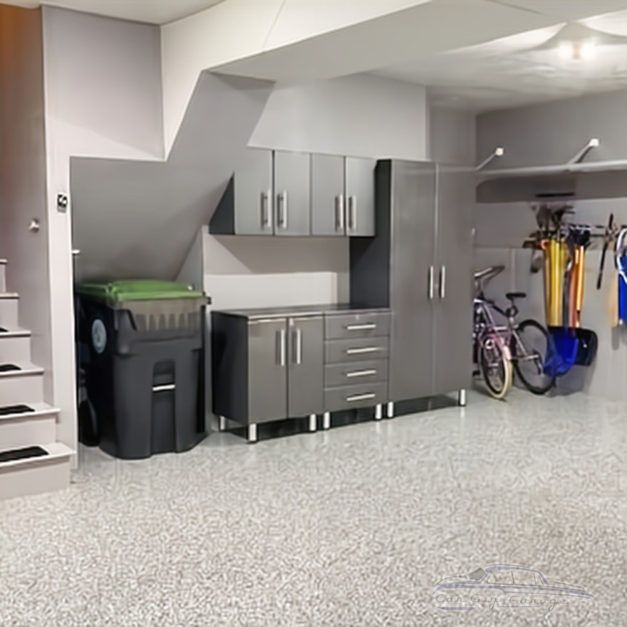 Grey Modular 5 Piece Kit of Garage Cabinets Grey Modular 5 Piece Kit of Garage Cabinets