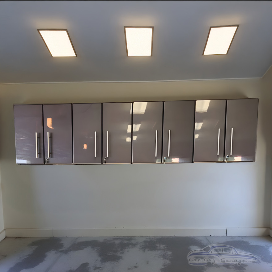 Grey Modular 4 Piece Garage Wall Cabinet Kit Grey Modular 4 Piece Garage Wall Cabinet Kit