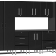 Black Modular 11 Piece Kit with Workstation