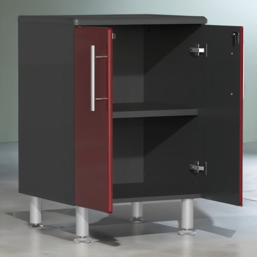 Red Modular 2-Door Base Garage Cabinet