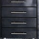 Black Modular 8 Piece Cabinet Set