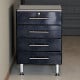 Black Modular 4-Drawer Base Garage Cabinet