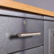 Grey Modular 4-Drawer Base Cabinet