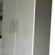 Silver Modular 2-Door Tall Closet