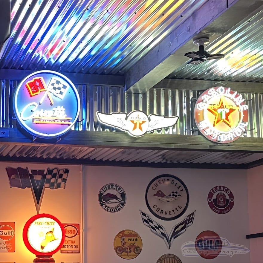 Texaco Wings LED Wall Sign - 31" x 8"