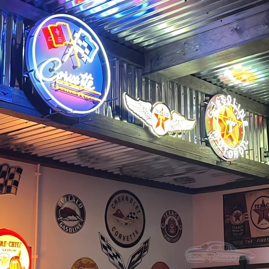 Texaco Wings LED Wall Sign - 31" x 8"