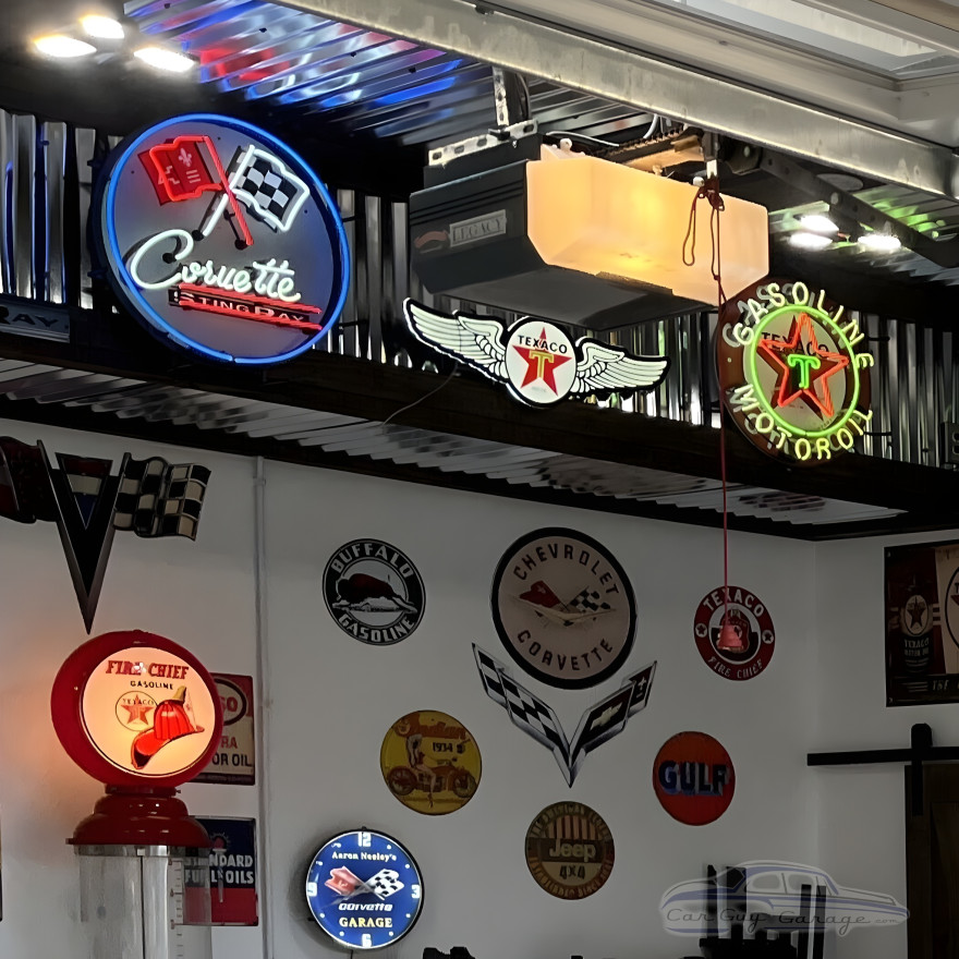 Texaco Wings LED Wall Sign - 31" x 8"