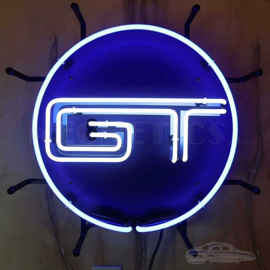 Ford Gt Neon Sign With Backing Ford Gt Neon Sign With Backing