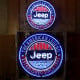Jeep Round Neon Sign Jeep Round Neon Sign
