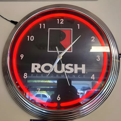 Roush Performance Neon Clock