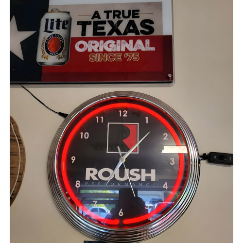 Roush Performance Neon Clock