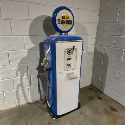 Sunoco Replica Tokheim 79 Beer Tap Gas Pump - Cold Beer On Tap