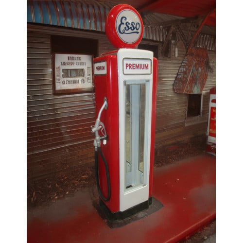 Esso Premium Display Case Wayne 70 Gas Pump