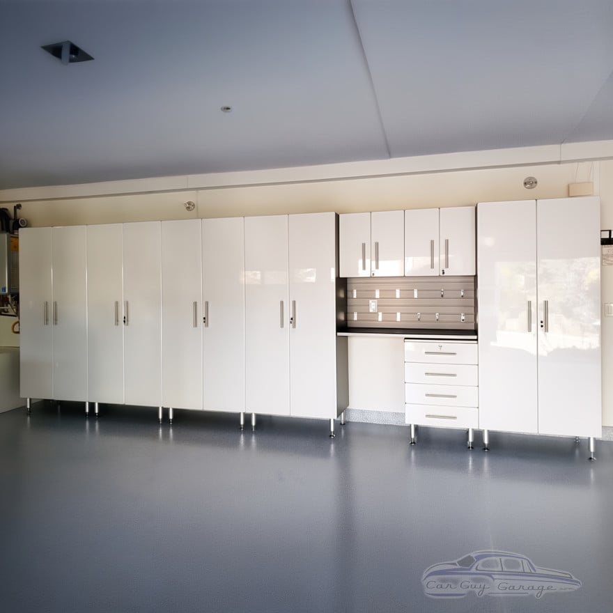White Modular 8 Piece Storage Cabinet Set White Modular 8 Piece Storage Cabinet Set