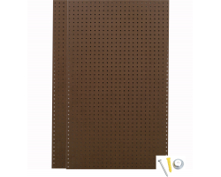 2 Wall Ready Brown Pegboards