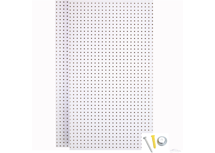 2 Wall Ready White Pegboards