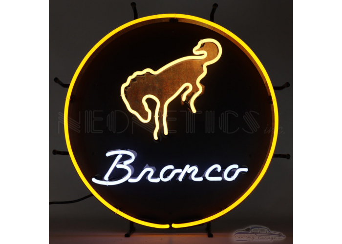Ford Bronco Neon Sign