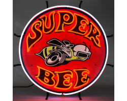 Super Bee Neon Sign With Backing