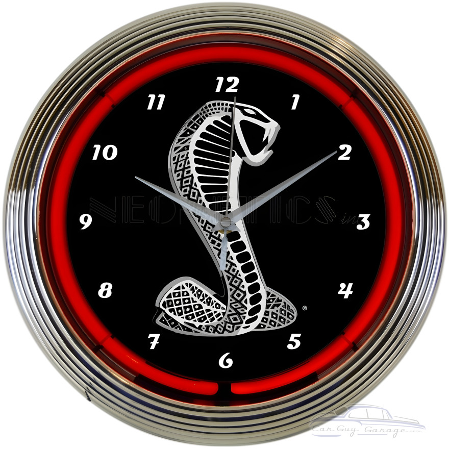 Ford Snake Neon Clock Ford Snake Neon Clock