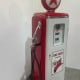 Speakeasy Gas Pump Liquor Cabinet - 78" Tall x 34" Wide x 22" Deep
