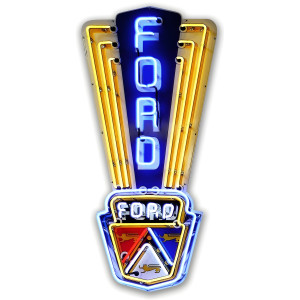 Ford Metal Sign - 11" x 23"
