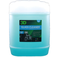 3D Glass Cleaner 5 Gallon - Pro Car Windows, No Ammonia, Tint Safe