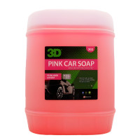 3D Pink Car Soap, pH Balanced High Suds Concentrate - 5 Gallon