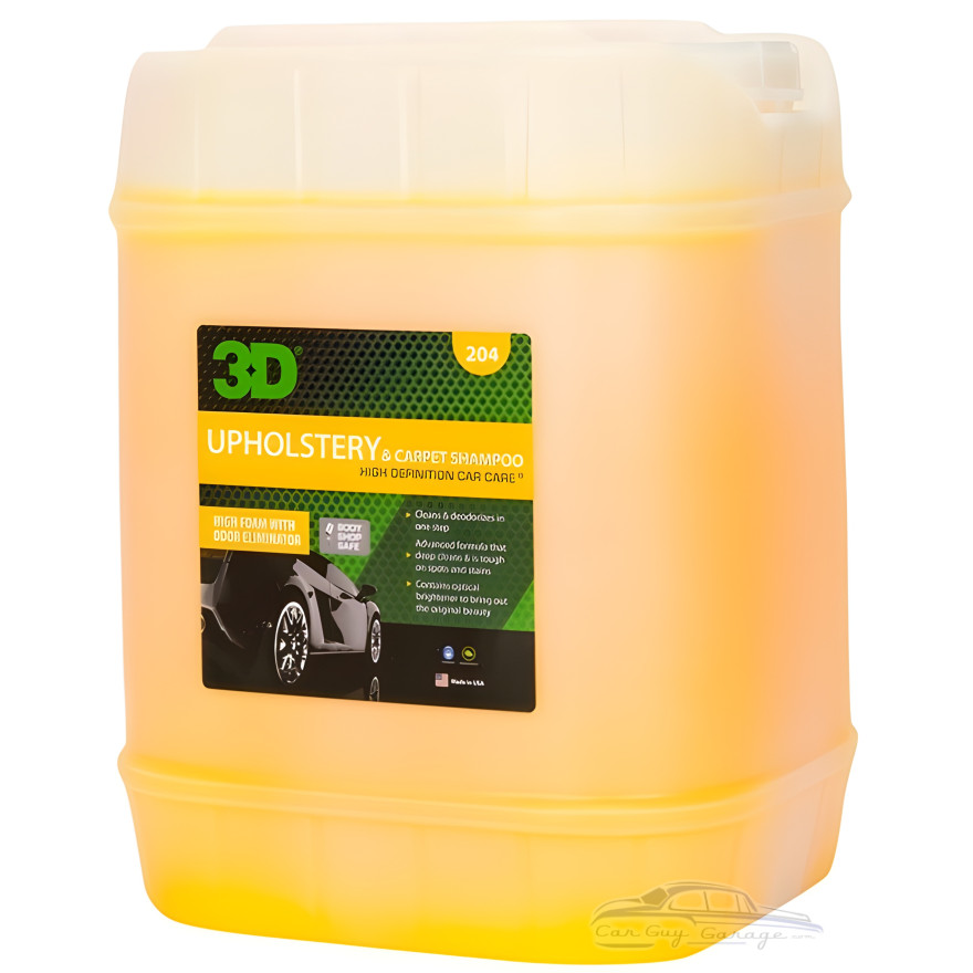 Upholstery, Carpet Shampoo and Stain Remover - 5 gal Upholstery, Carpet Shampoo and Stain Remover - 5 gal