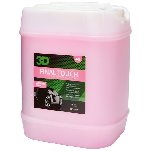 Final Touch Waterless Car Wash with Wax - 5 gal