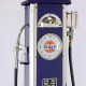 Gulf Blue Gas Pump Lamp and Clock