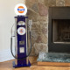 Gulf Blue Gas Pump Lamp and Clock