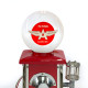 Flying A Red Gas Pump Lamp and Clock