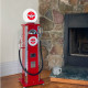 Flying A Red Gas Pump Lamp and Clock