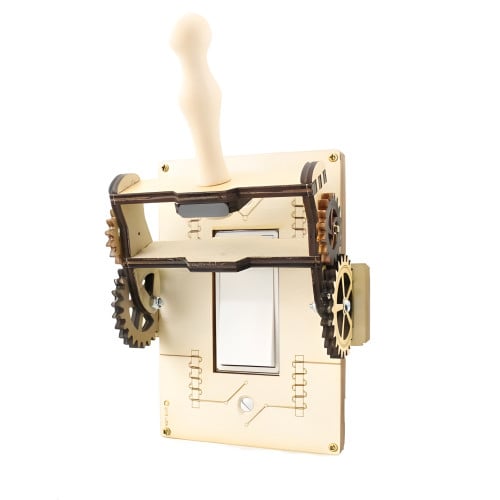 Natural Rocker Throw Light Switch Plate