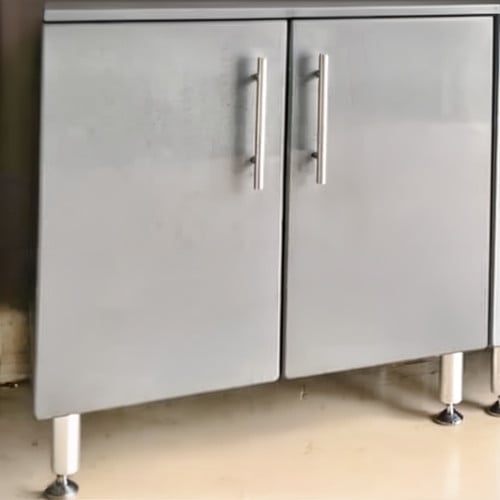Grey Modular 2-Door Oversized Base Garage Cabinet