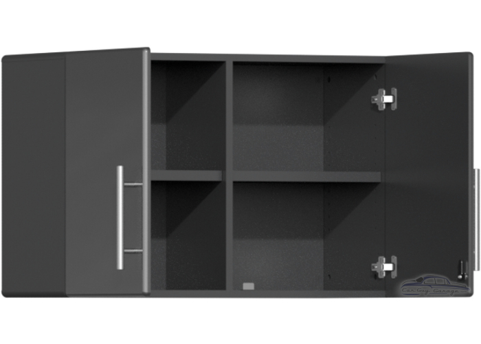 Grey Modular Set of 3 Oversized Wall Cabinets