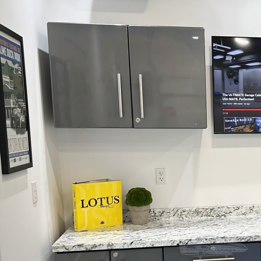 Grey Modular 13-Piece Garage Cabinets Storage System with Workbench