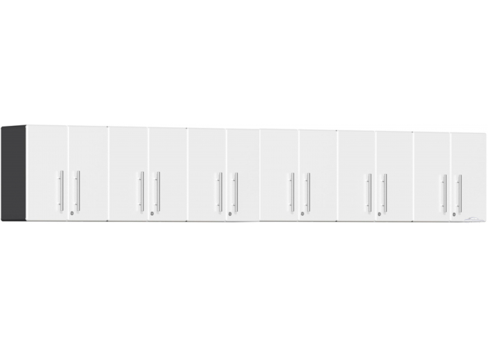White Modular 6 Piece Wall Cabinet Set