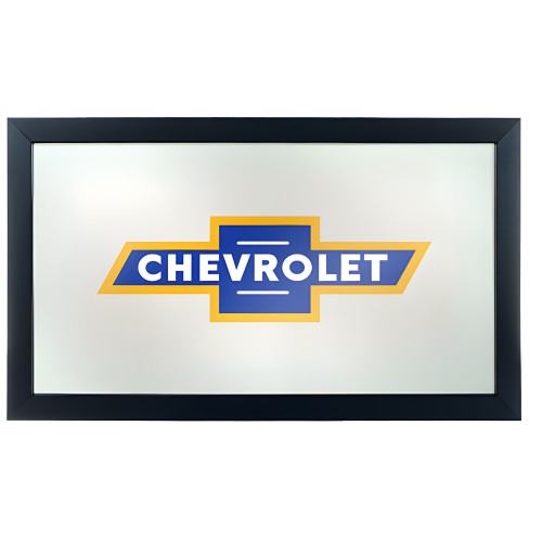 Chevrolet Framed Logo Mirror - Super Service