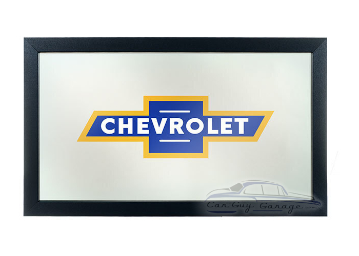 Chevrolet Framed Logo Mirror - Super Service