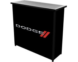 Dodge 2 Shelf Portable Bar with Case