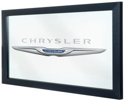 Chrysler Framed Logo Mirror