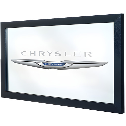 Chrysler Framed Logo Mirror