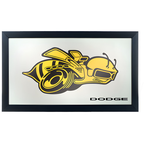 Dodge Logo Mirror - Super Bee