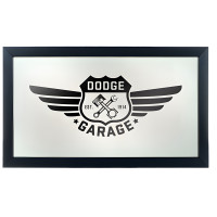 Dodge Garage Logo Mirror