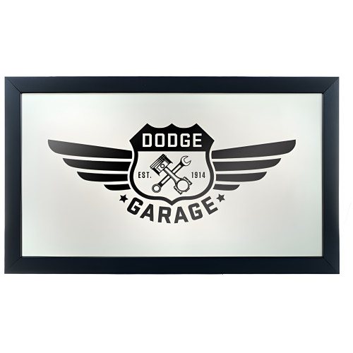 Dodge Garage Logo Mirror