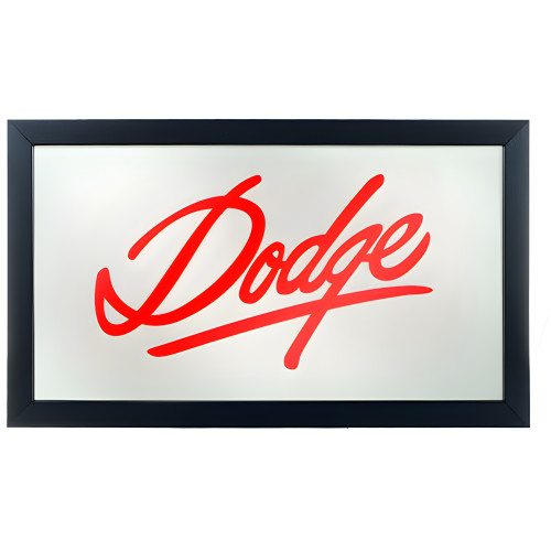 Dodge Logo Mirror - Signature