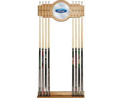 Ford Cue Rack with Mirror - Ford Oval
