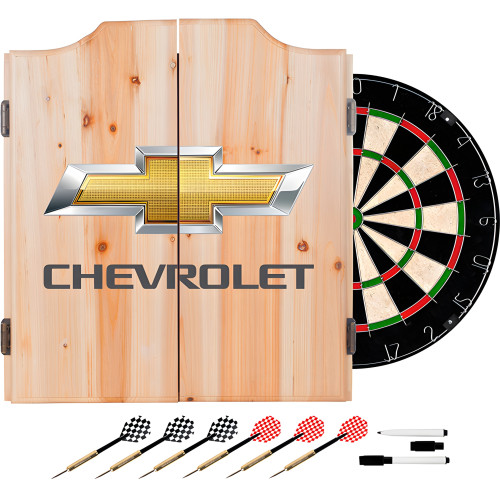 Chevrolet Dart Cabinet Includes Darts and Board